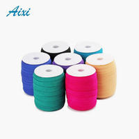 Wide double fold over piping tape elastic binding tape bias tape for garment