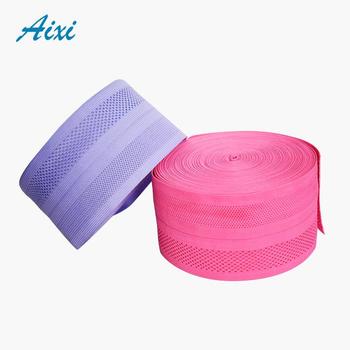 High quality 100% polyester custom elastic ribbon